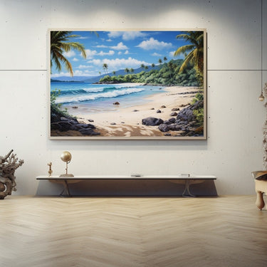 Beach Landscape Oil Painting